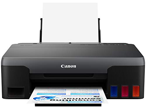 Canon G2260 All-in-One Wired Supertank (MegaTank) Printer | Copier | Scanner| USB Connectivity, Black, one Size (4466C002)
