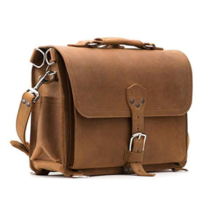 Saddleback Leather Co. Slim Full Grain Leather 15-inch Laptop Computer Bag Includes 100 Year Warranty