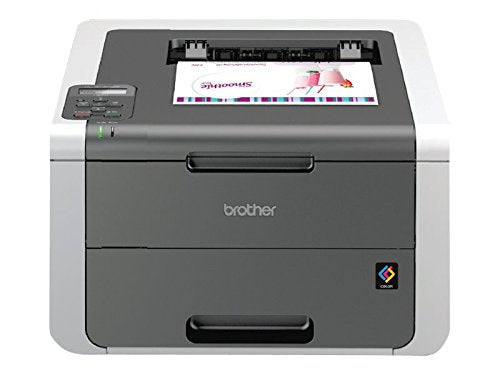 Brother Printer HL3140CW Digital Color Printer with Wireless Networking, Amazon Dash Replenishment Enabled