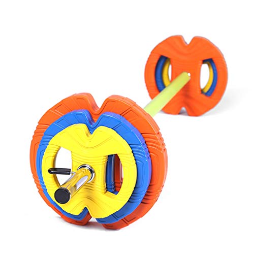 Barbell Plates 40 lbs Weight Adjustable Barbells Barbell Set with 1.3 Meters Connector for Home Gym Fitness Lifting Exercise Workout Strength Training Equipment