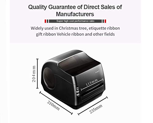 Ribbon Printing Machine 10-104mm Foil Stamping Printer Digital Satin Ribbon Printer 110v