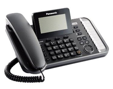 Panasonic KX-TG9582B + 2 KX-TGA950B Corded/Cordless Combination Telephone 2-Line DECT 6.0 System