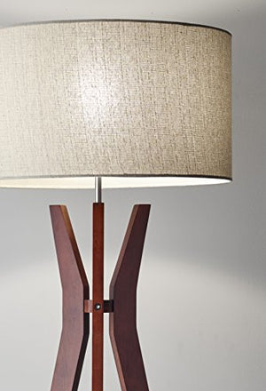 Adesso 3471-15 Bedford 59.5" Floor Lamp, Smart Outlet Compatible