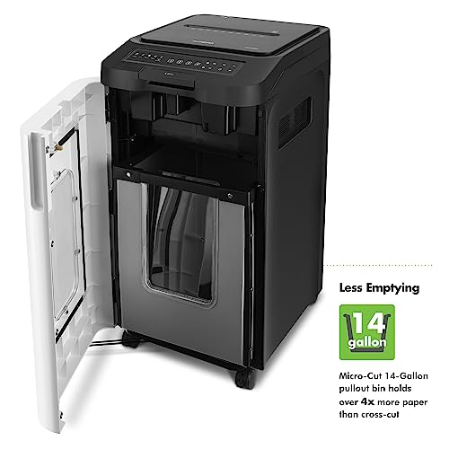 Aurora Commercial Grade 400-Sheet Auto Feed High-Security Micro-Cut Paper Shredder