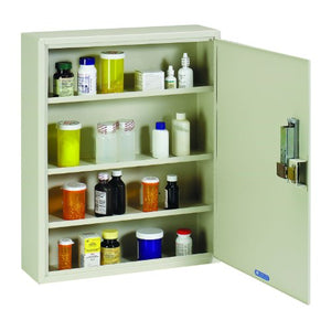 STEELMASTER Medical Security Cabinet with Simplex Combination Lock, Putty (2019075S89)