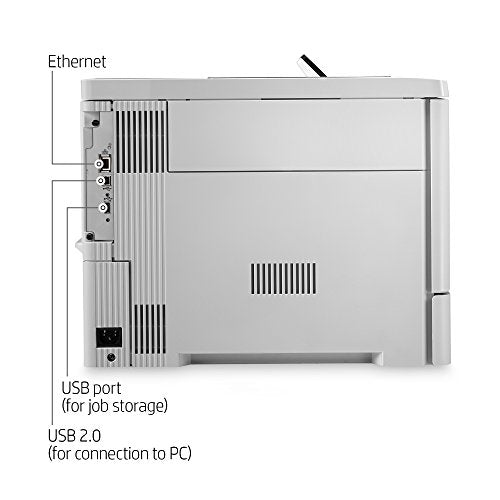 HP LaserJet Enterprise M553n Color Laser Printer with Built-in Ethernet (B5L24A)