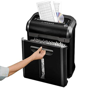 None Cross Cut Heavy Duty Paper Shredder - Large Capacity for Home and Office