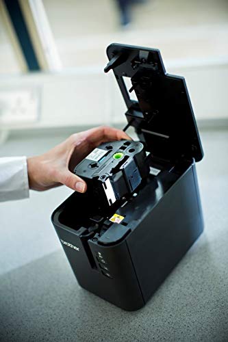 Brother P-Touch PT-P900W Industrial High Resolution Laminate Label Printer with Wi-Fi, Up to 36mm Labels, 360 dpi, 3.1 IPS, Standard USB 2.0, Serial, Built-in Wi-Fi