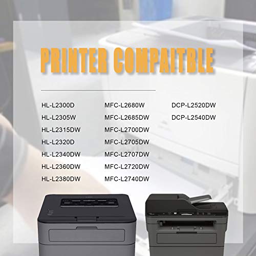 1 Pack Black Toner Compatible TN660 MICR (Check Printing) Toner Cartridge Replacement for Brother HL-L2300D L2305W L2315DW L2320D L2707DW DCP-L2520DW L2540DW MFC-L2680W L2700DW Printer
