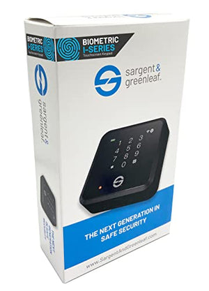 Sargent and Greenleaf I-Series Biometric Keypad with Spartan Electronic Safe Lock, Fingerprint Lock, Digital Keypad, Digital Safe Lock, Fingerprint Scanner Lock