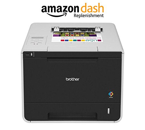 Brother Printer HLL8250CDN Color Printer with Networking and Duplex Printing, Amazon Dash Replenishment Enabled