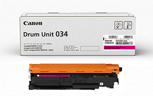 Canon Genuine Drum Cartridge 034 Magenta (9456B001), 1-Pack, for Canon Color imageCLASS MF810Cdn, MF820Cdn Laser Printers