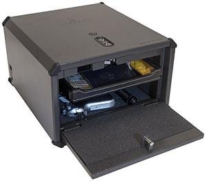 Liberty Safe Biometric Smart Handgun Vault (HDX-350) Heavy Duty, 15 Finger Print Memory