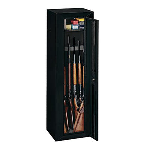 Stack-On GCB-910 Steel 10-Gun Compact Steel Security Cabinet, Black