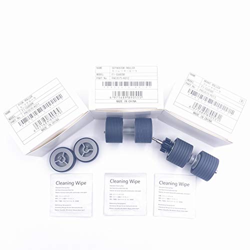 OKLILI 10 Pack PA03575-K011 PA03575-K012 PA03575-K013 Roller Set for Fujitsu fi-6400 fi-6420 fi-6800 fi-7800 fi-7900