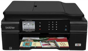 Brother Printer MFCJ650DW Wireless Color Printer with Scanner, Copier and Fax