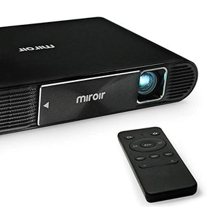 Miroir M631 Ultra Pro Portable Projector | 700 Lumen, 120” Image, 4K Input Support, Home Theater | Gaming | USB – C Charge Video | Native 1080p Resolution (1920 x 1080p) | Rechargeable Battery