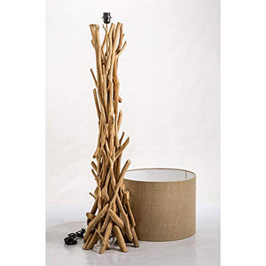 Modern Home Nautical Driftwood Floor Lamp