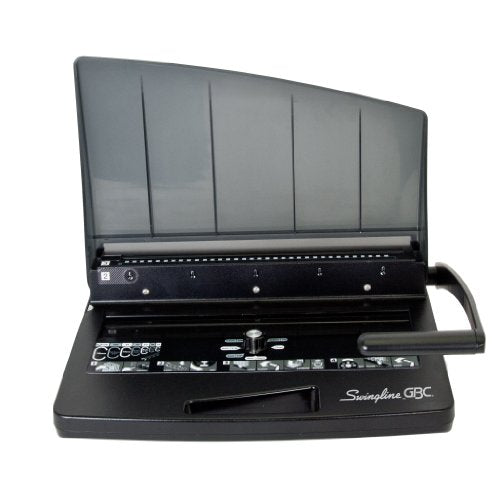 Swingline GBC Binding Machine, Manual, Binds 125 Sheets, Punches 15, WireBind W15 (7708147)