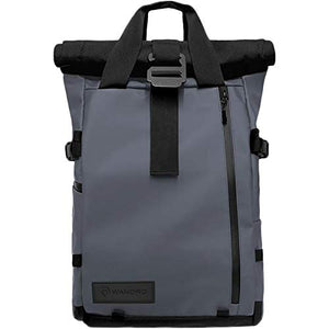 PRVKE Travel and DSLR Camera Backpack with Laptop/Tablet Sleeve - Rugged Photography Bag (31 L, Aegean Blue)
