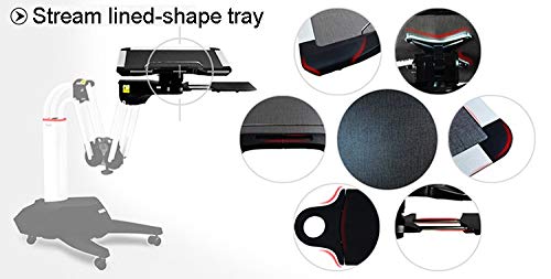sunter98 Kesrer01 Full Motion Long Arm Multifunctional Moving Laptop Desk Sofa Bedside Notebook Stand Lazy Lift Rotating Computer Table