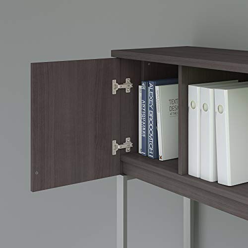 Bush Business Furniture 400 Series 48W Hutch in Storm Gray
