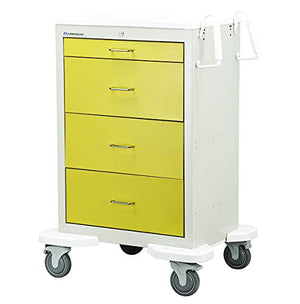 Lakeside Manufacturing PPE Storage Cart, Steel, 4 Drawers (Fully Assembled)