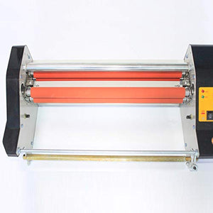 SHengwin 13.6" Hot and Cold Roll Laminator, Four Rollers Thermal Laminating Machine