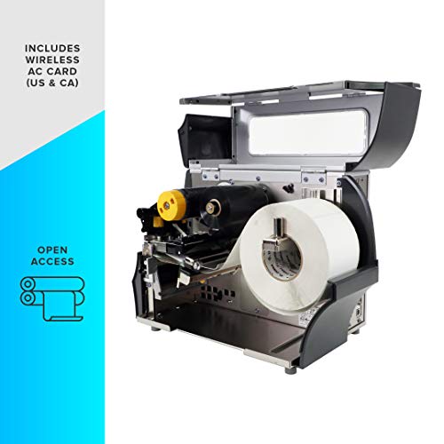 Zebra ZT411 Thermal Transfer Industrial Printer 203 dpi Print Width 4 in Serial USB Ethernet Bluetooth WiFi ZT41142-T01A000Z