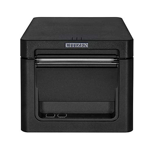 Citizen Thermal Receipt Printer - USB 2.0 Interface with Auto-Cutter Prints Ultra High-Speed 300 MM/S. Worry Free 2 Year Warranty (BRR-CT-E651-BLACK)
