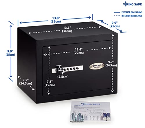 Viking Safe VS-25SX Mechanical Safe Simplex Safe Simplex Lock Safe Multi Gun Safe Multi Handgun Capacity Pistol Safe