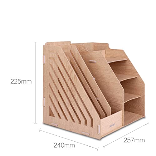GRETD File Rack Storage Box Large Capacity Thickened File Folder Bussiness Office Supplies Desk Organizer Pen Holder Folder