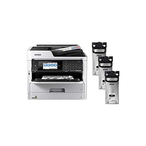 Epson Workforce Pro WF-M5799 Monochrome MFP Supertank Printer, White (C11CG04201-LB)