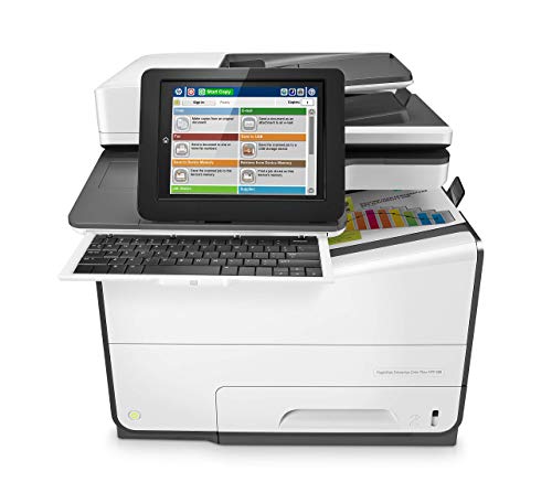 HP G1W41A#BGJ PageWide Enterprise Color Flow MFP 586Z 8" (Renewed)