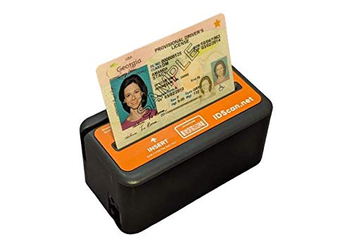 IDWare Age I ID Driver License Verification Solution I VeriScan Desktop for Age Verification & Visitor Management I Ideal for Vape Shop, Tobacco Shop, Nightclub & Bar