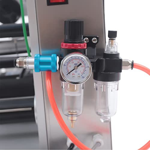 NG NOPTEG Semi-Automatic Square Bottle Labeling Machine, Adjustable Label Applicator 20-40pcs/min