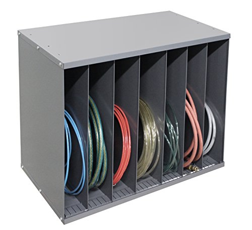 Durham 575-95 Gray Cold Rolled Steel Art File Storage Rack with Adjustable Dividers, 36-1/16" Width x 27-15/16" Height x 20-1/16" Depth