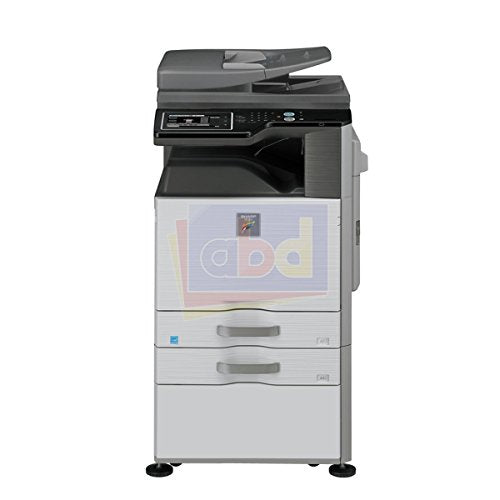 Sharp MX-4141N Color Laser Multifunction Copier - A3/A4, 41 PPM, Copy, Print, Scan, Network, Duplex, Wireless, Keyboard, 2 Trays, Cabinet