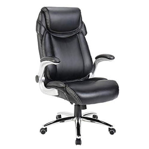 CLoxks Executive Office Chair - High-Grade PU Leather, Adjustable Height, Ergonomic Design