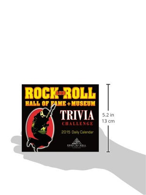Rock and Roll Hall of Fame & Museum Trivia Challenge 2015 Boxed Calendar
