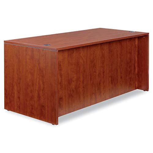 Alera Valencia Series 66 by 30 by 29-1/2-Inch Desk Shell, Medium Cherry