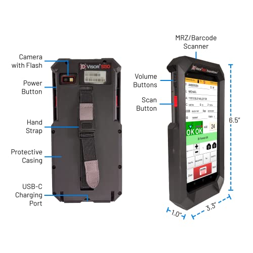TokenWorks IDVisor ID Scanner Dual Handheld Stand Bundle