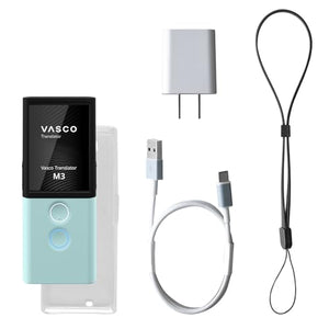 Vasco Electronics Vasco M3 Language Translator Device | Free Internet in 200 Countries | Photo Translation | European Brand