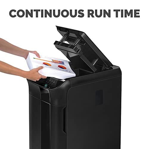 Fellowes AutoMax 600M 2-in-1 Heavy Duty Auto Feed Commercial Paper Shredder