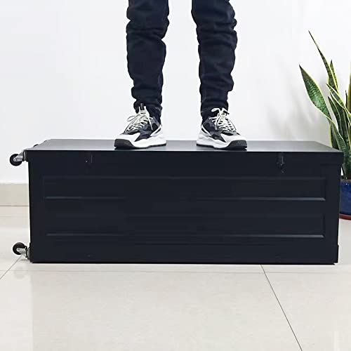 Trade Show Carry case Holds Equipment and Accessories for Conference Exhibition and Travel Double Straps for Pop Up Backdrop Frame (Box)