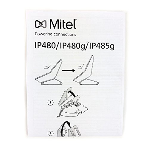 Mitel ShoreTel IP 480G Gigabit IP Telephone (10577) Multi-Pack - 5 Phones (Renewed)