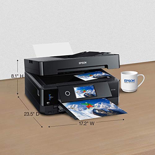 Epson Expression Premium XP-7100 Wireless Color Photo Printer with ADF, Scanner and Copier (Renewed)