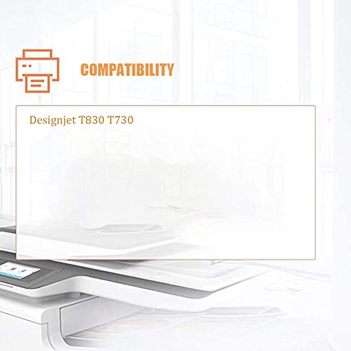 SSBY Compatible Ink Cartridge Replacement for HP 728,Fits with Designjet T830 T730 Plotter Printer High Page Yield (4colors)