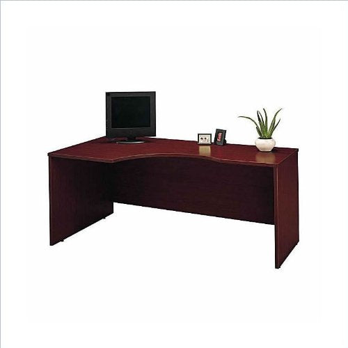 Bush Furniture Somerset 4 Piece 71" L-Shape Office Set in Maple Cross