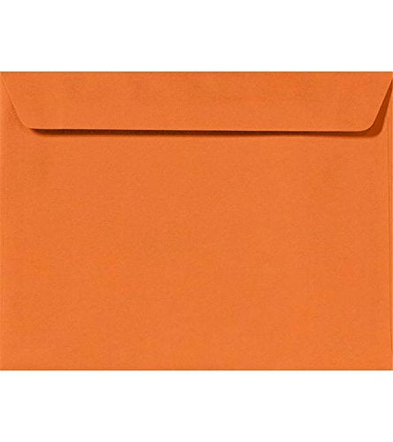 9 x 12 Booklet Envelopes - Mandarin Orange (1000 Qty.) | Perfect for Catalogs, Annual Reports, Brochures, Magazines, Invitations | EX4899-11-1M